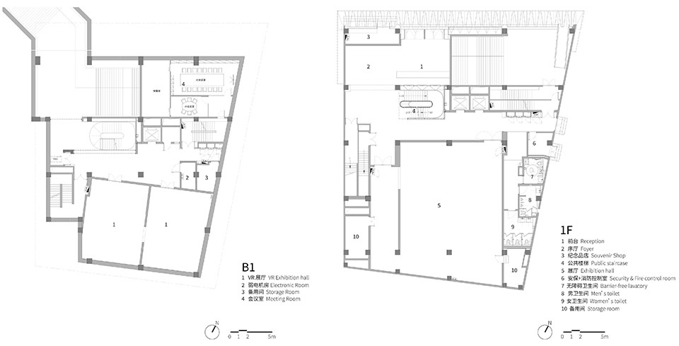 lafayette culture center renovation by they architects
