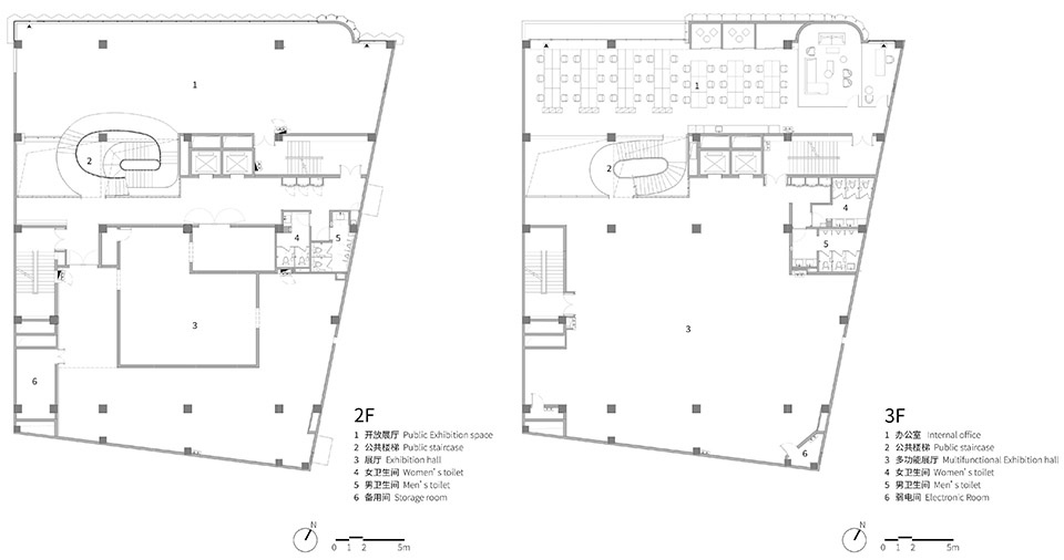 lafayette culture center renovation by they architects