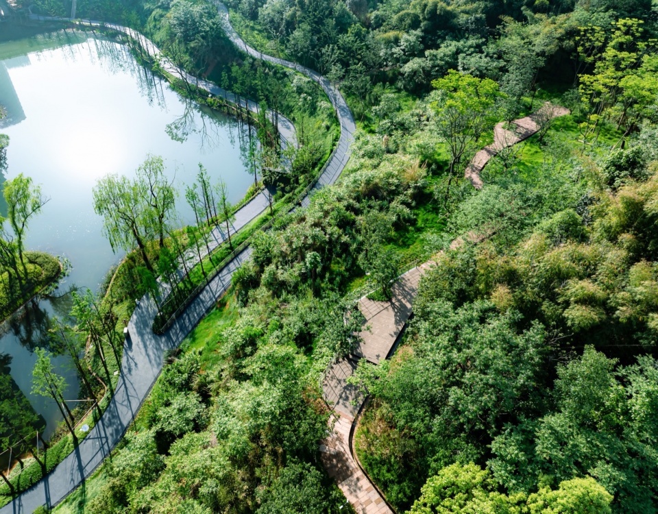 Green Field Park by Sichuan Ledao Landscape Design Co Ltd