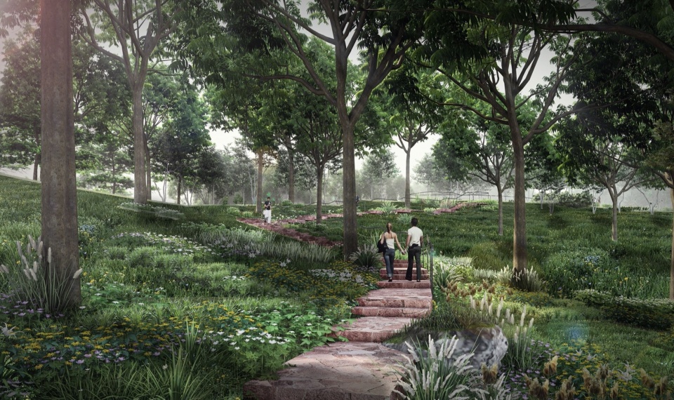 Green Field Park by Sichuan Ledao Landscape Design Co Ltd