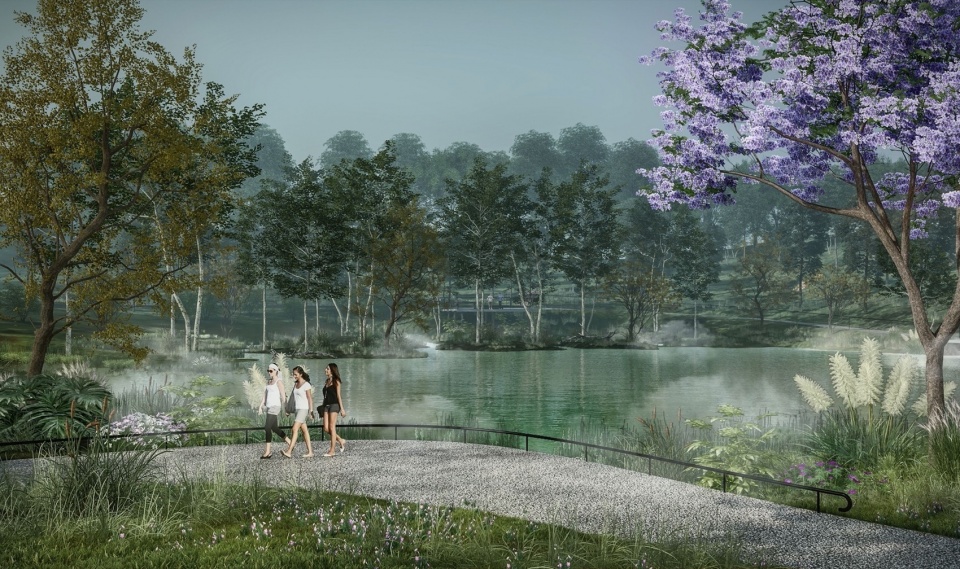 Green Field Park by Sichuan Ledao Landscape Design Co Ltd