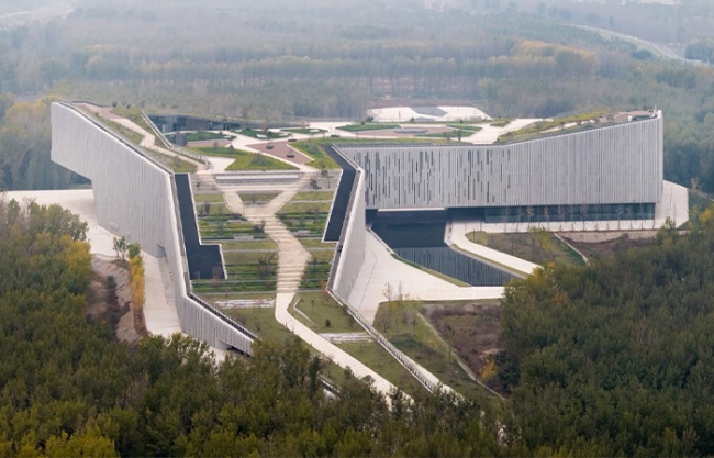 Yellow River National Museum in Zhengzhou by gmp