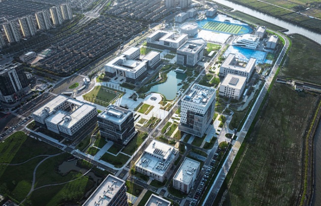 Zhejiang Haiyan Vocational Education Center by Tongji University Architectural Design and Research Institute (Group) Co., Ltd