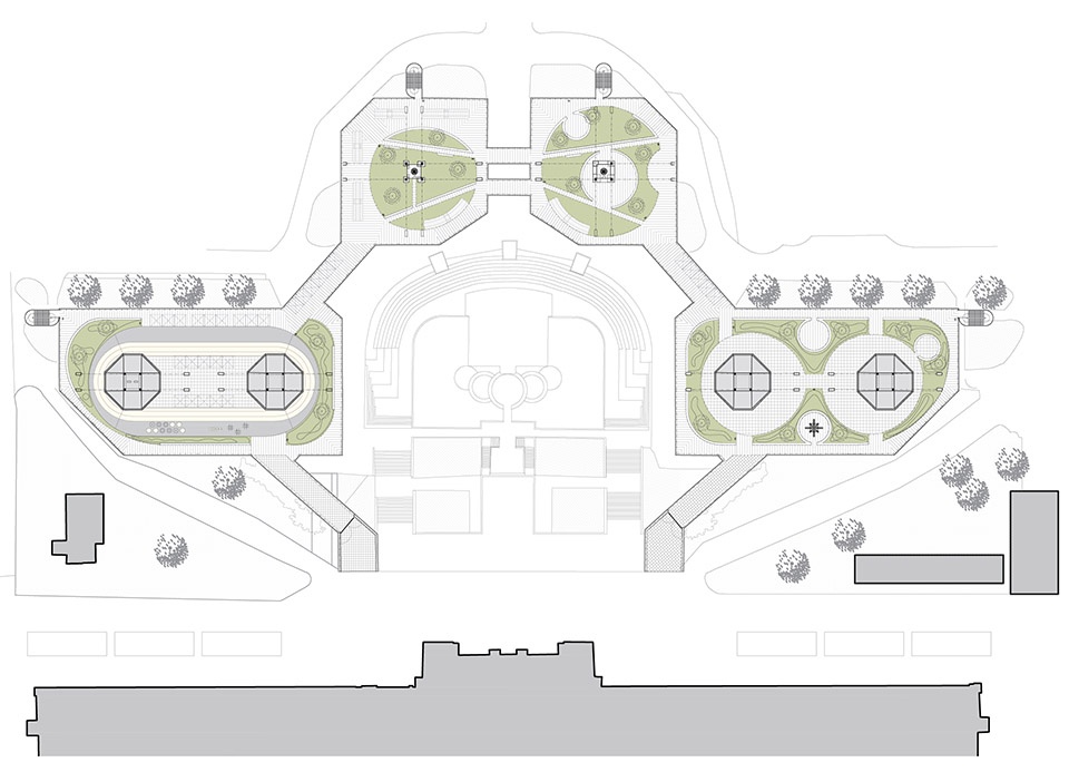 Reconstruction of the Křižík Pavilions