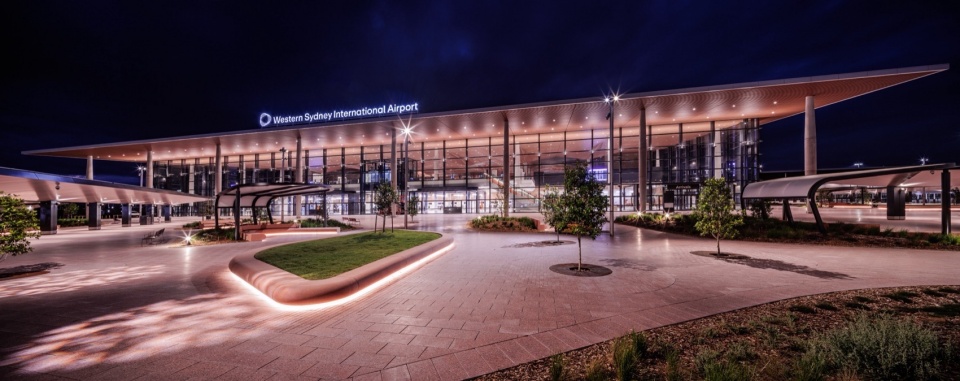 Western Sydney International WSl by Zaha Hadid Architects COX Architecture
