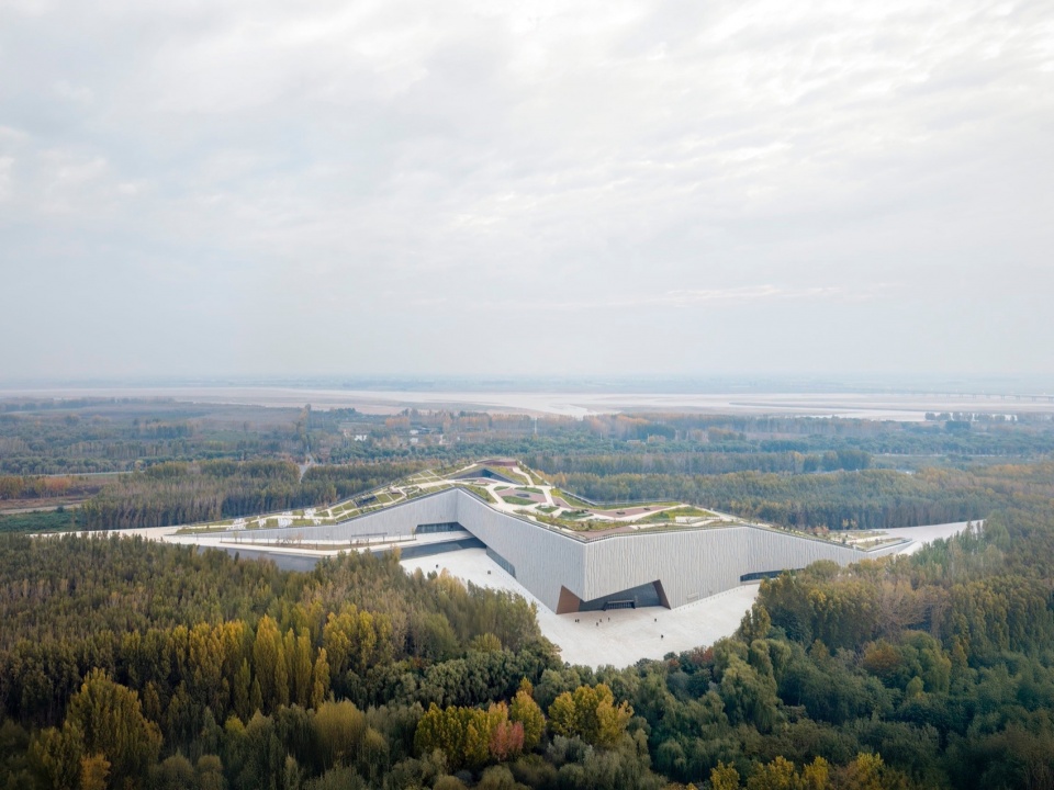 Yellow River National Museum in Zhengzhou by gmp