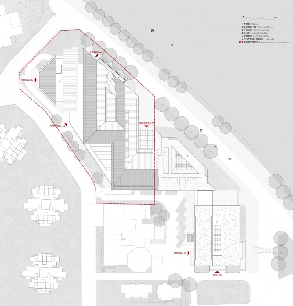 Sichuan University Museum Renovation & Expansion Project by CSWADI - Gooood