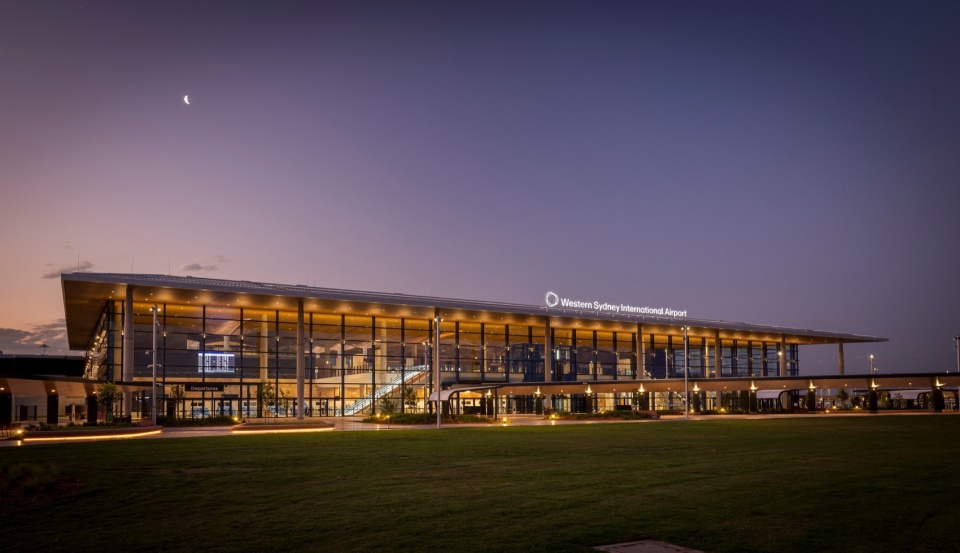 Western Sydney International WSl by Zaha Hadid Architects COX Architecture