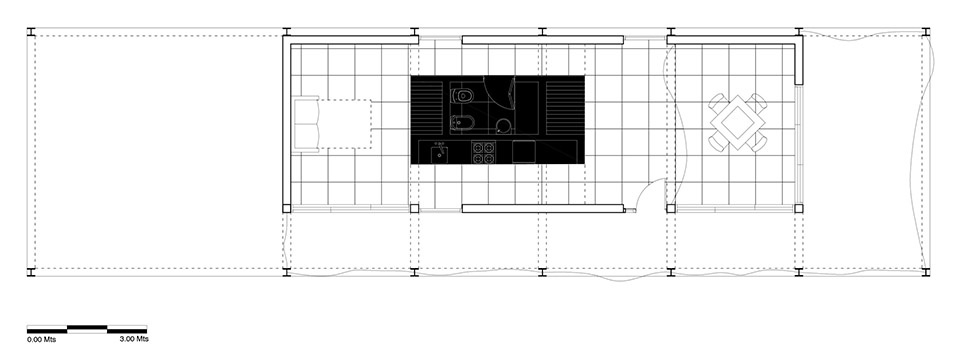 casa granero by estudio bnaa
