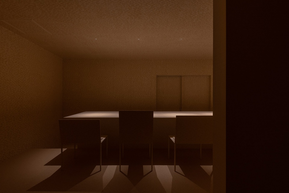 komorebi counter by takuya nakayama architects
