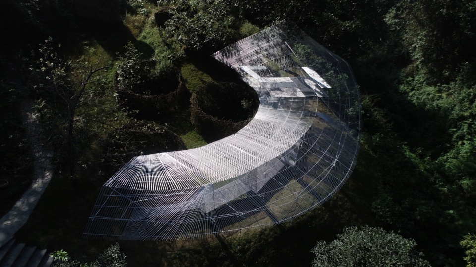Dali Wuliang Mountain s Phoenix Feather Tea Pavilion by Kong Xiangwei Studio