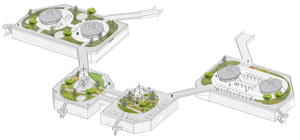 Reconstruction of the Křižík Pavilions