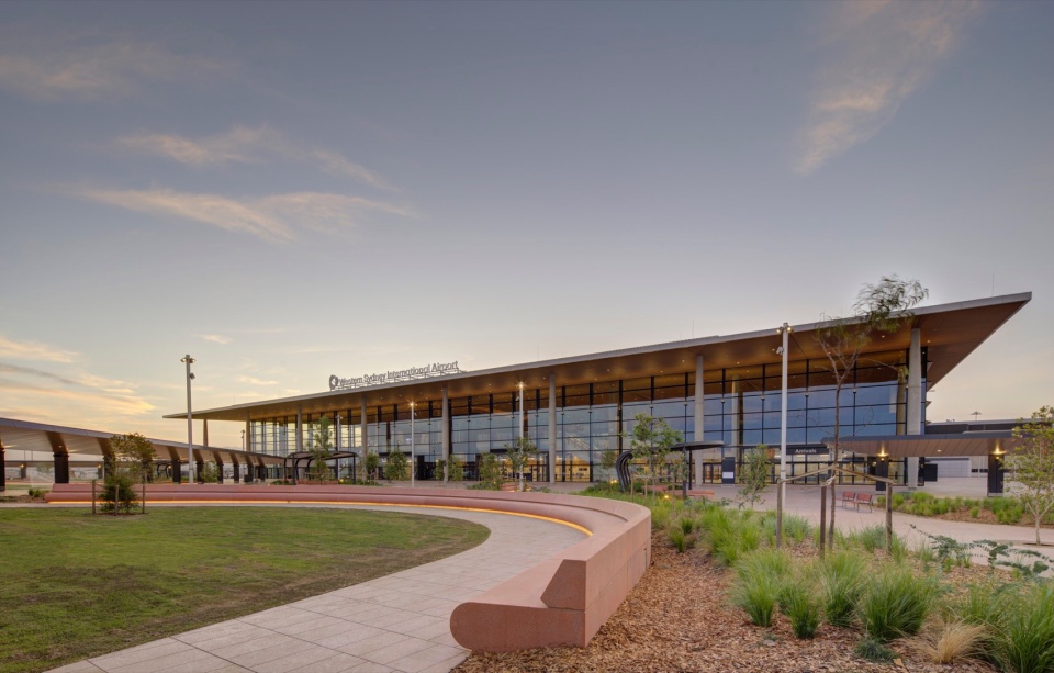 Western Sydney International WSl by Zaha Hadid Architects COX Architecture