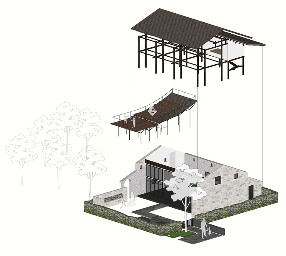 jiangxi village field study house by menjue architects
