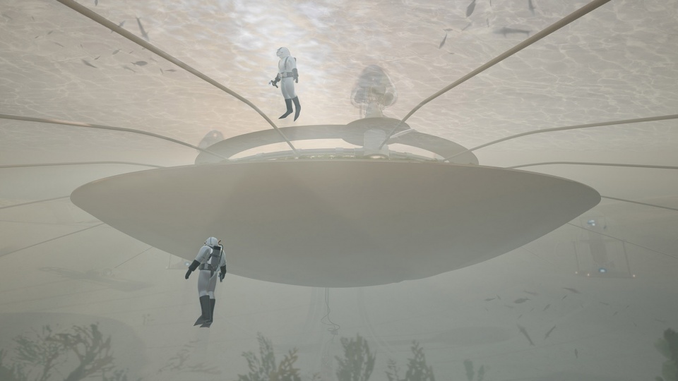 mars hydrosphere by clouds architecture office