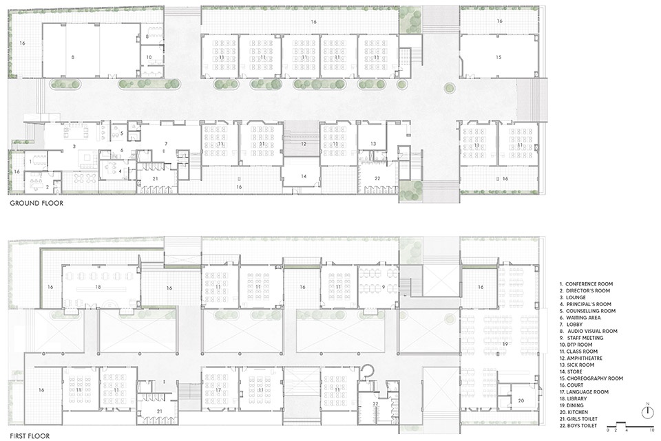 rainbow international school by spacefiction studio