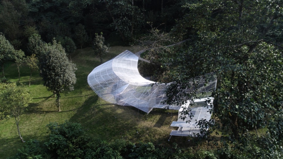 Dali Wuliang Mountain s Phoenix Feather Tea Pavilion by Kong Xiangwei Studio