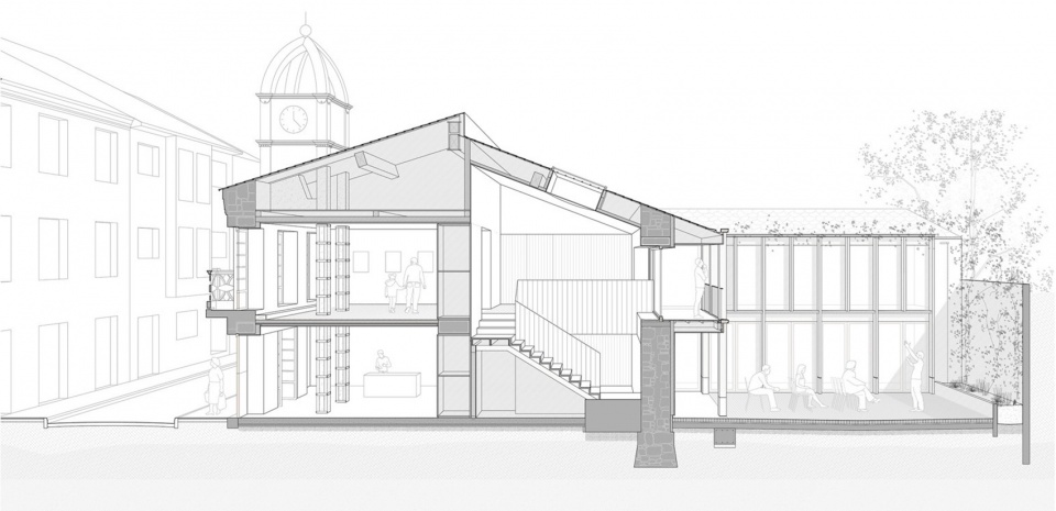 Forges Cultural Center by Firm architects