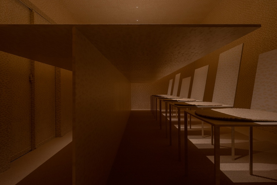 komorebi counter by takuya nakayama architects
