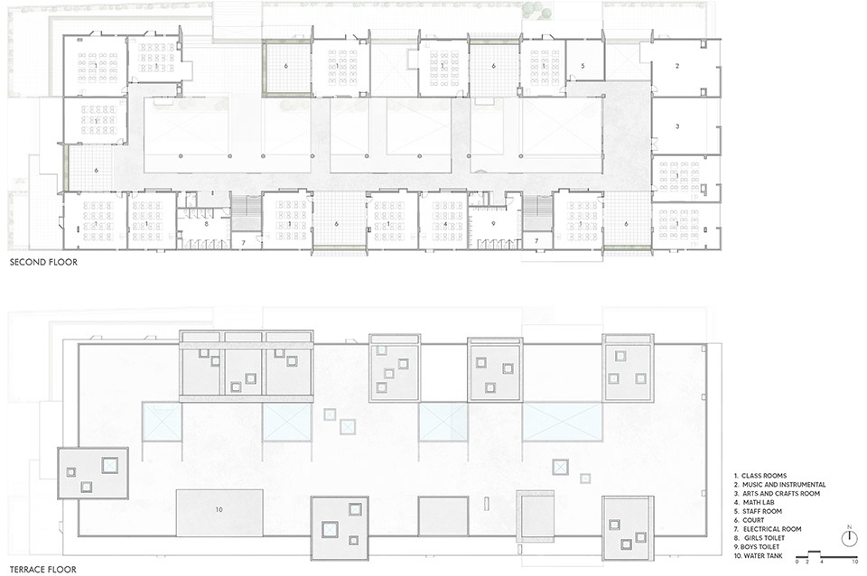 rainbow international school by spacefiction studio