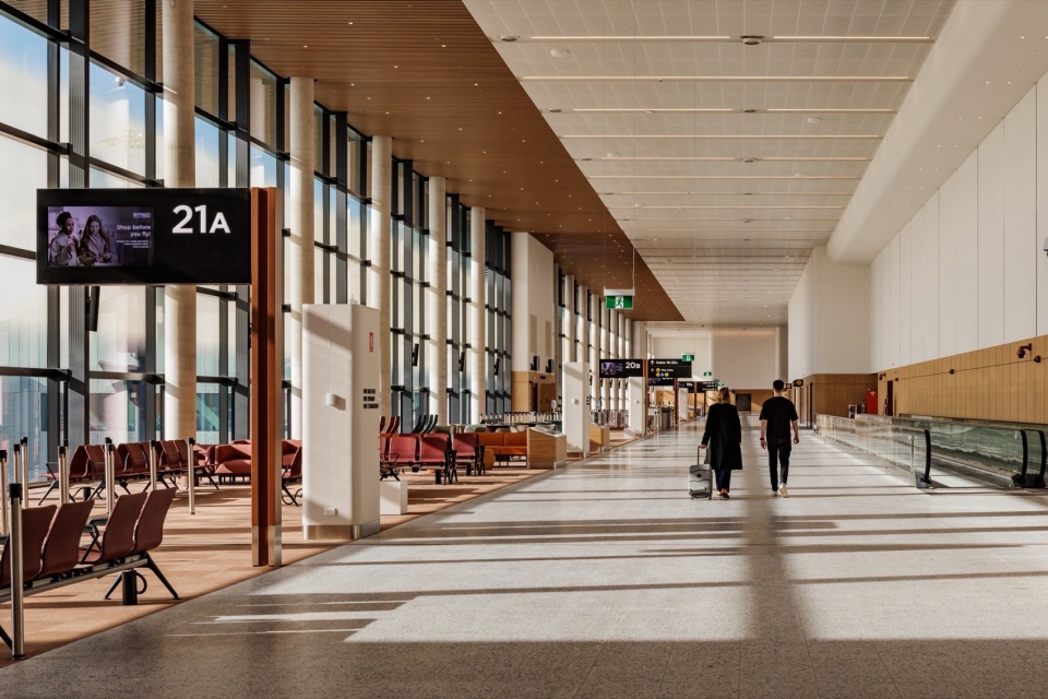 Western Sydney International WSl by Zaha Hadid Architects COX Architecture