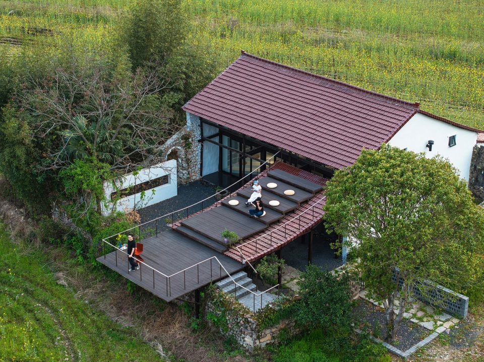 jiangxi village field study house by menjue architects