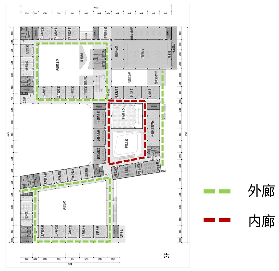 jingle new district zhanqian primary school by tjad