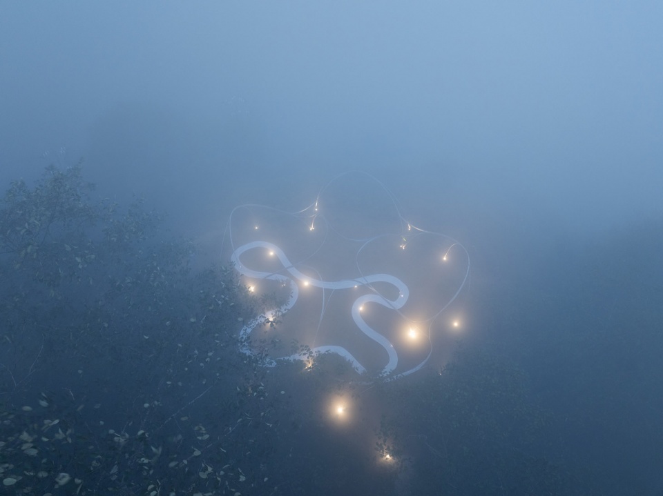 camellia theater on dali wuliangshan highland by kongxiangwei studio