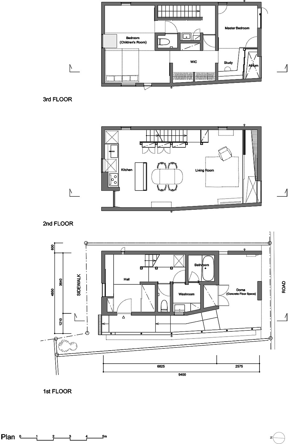 house in itabashi by terrain architects