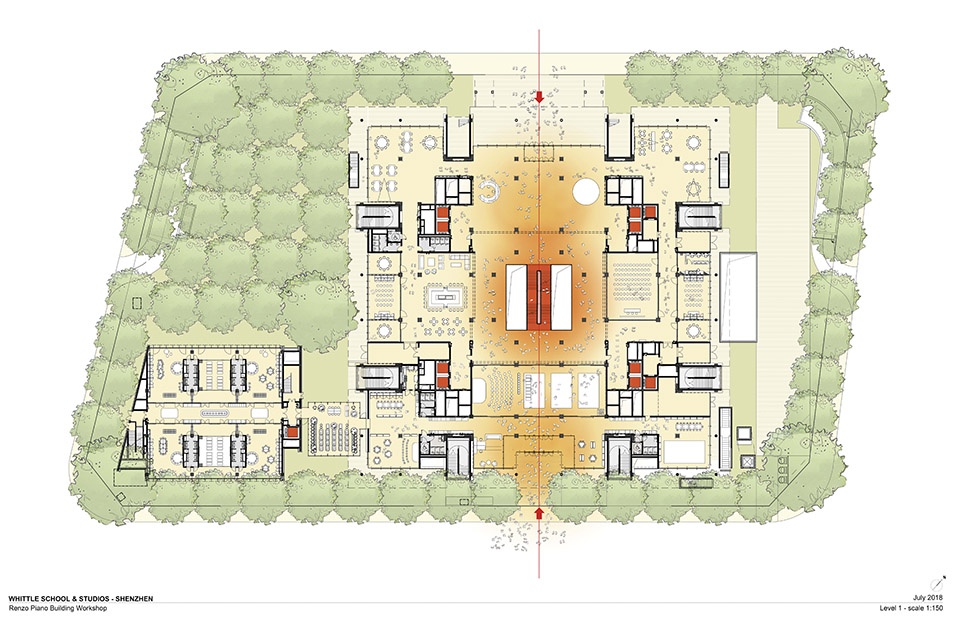 shenzhen whittle school by renzo piano building workshop