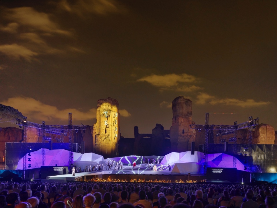 Stage Design Baths of Caracalla