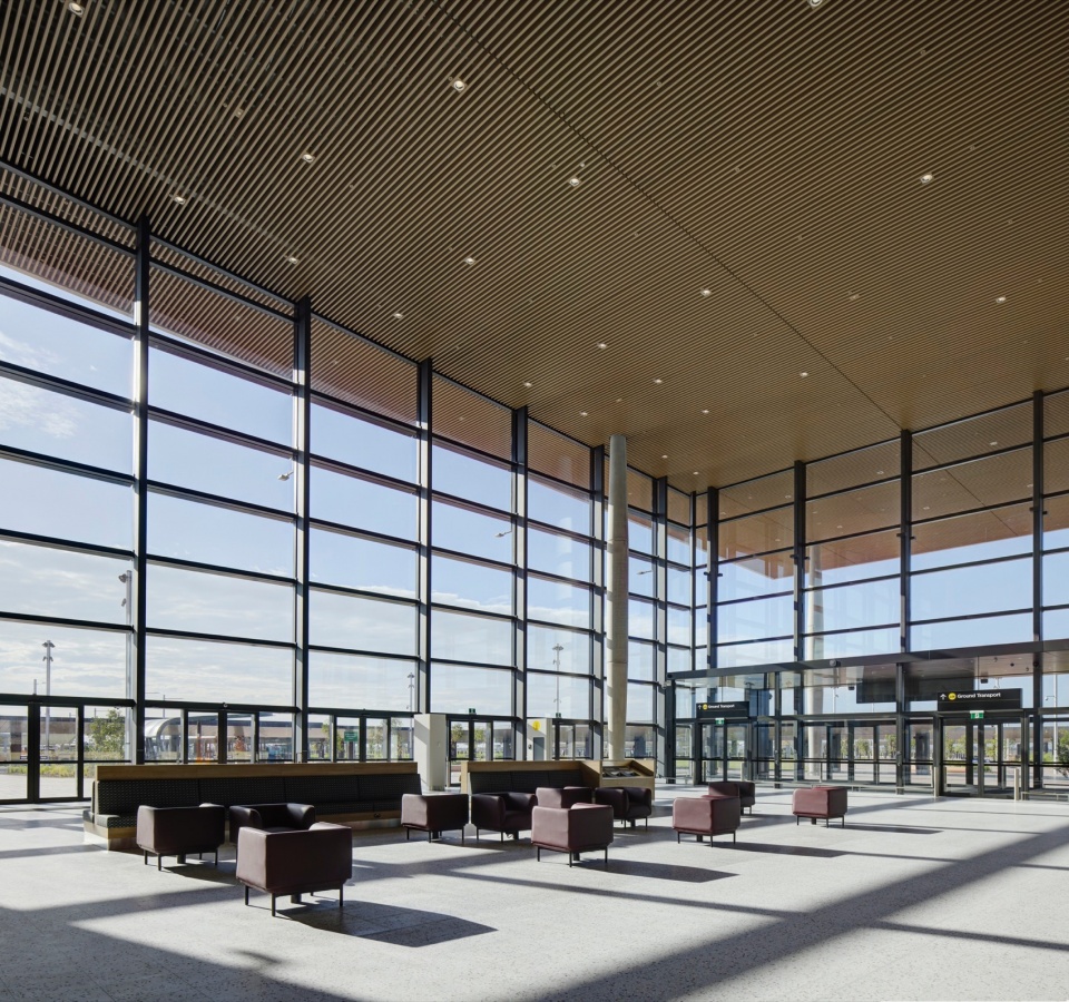 Western Sydney International WSl by Zaha Hadid Architects COX Architecture