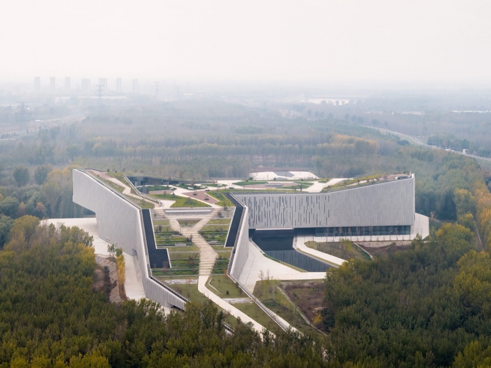 Yellow River National Museum in Zhengzhou by gmp