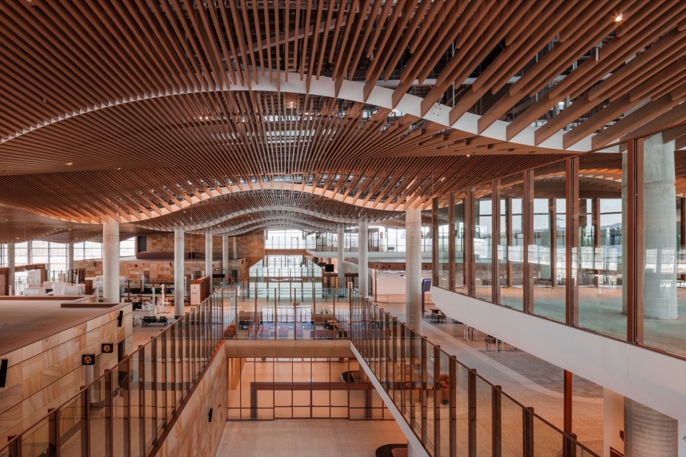 Western Sydney International WSl by Zaha Hadid Architects COX Architecture