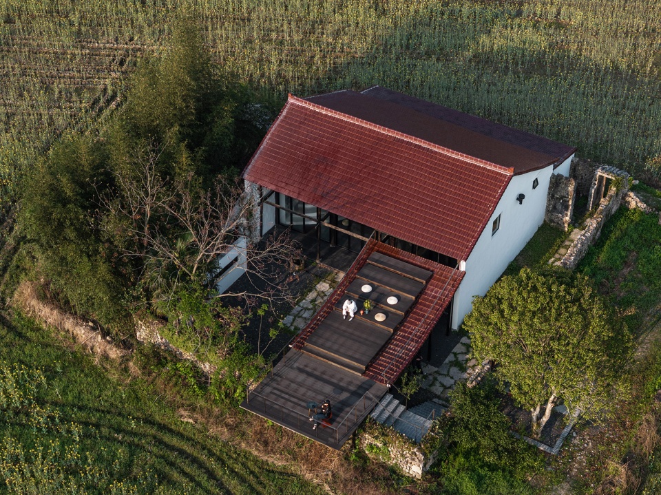 jiangxi village field study house by menjue architects