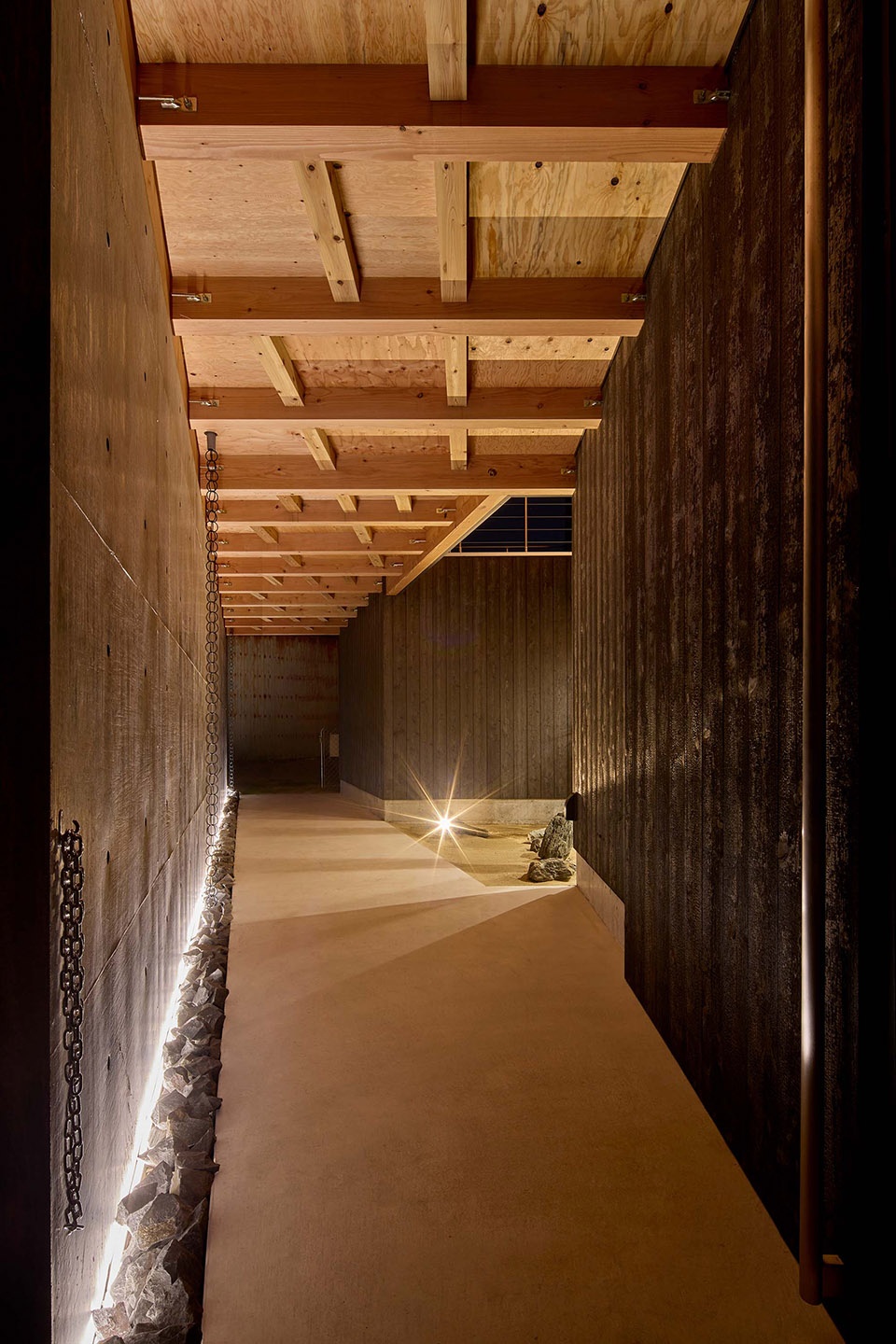 kugami terrace sunset cafe and small gallery by replus