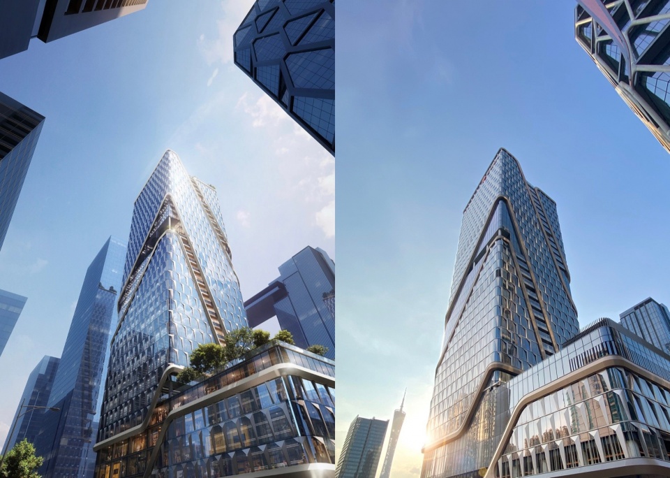 Sanqi Mutual Entertainment Global Headquarters Building by GWP Architects