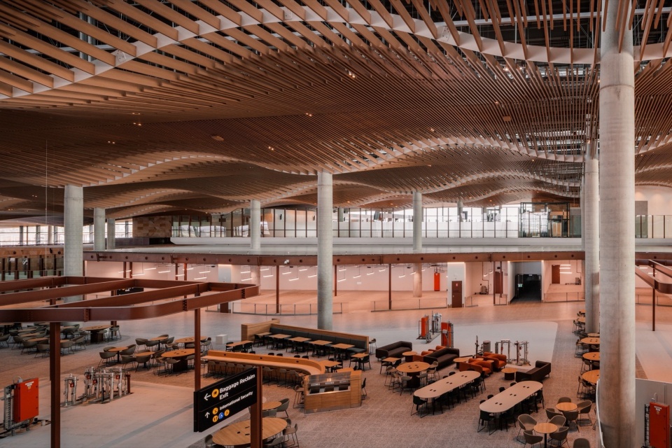 Western Sydney International WSl by Zaha Hadid Architects COX Architecture