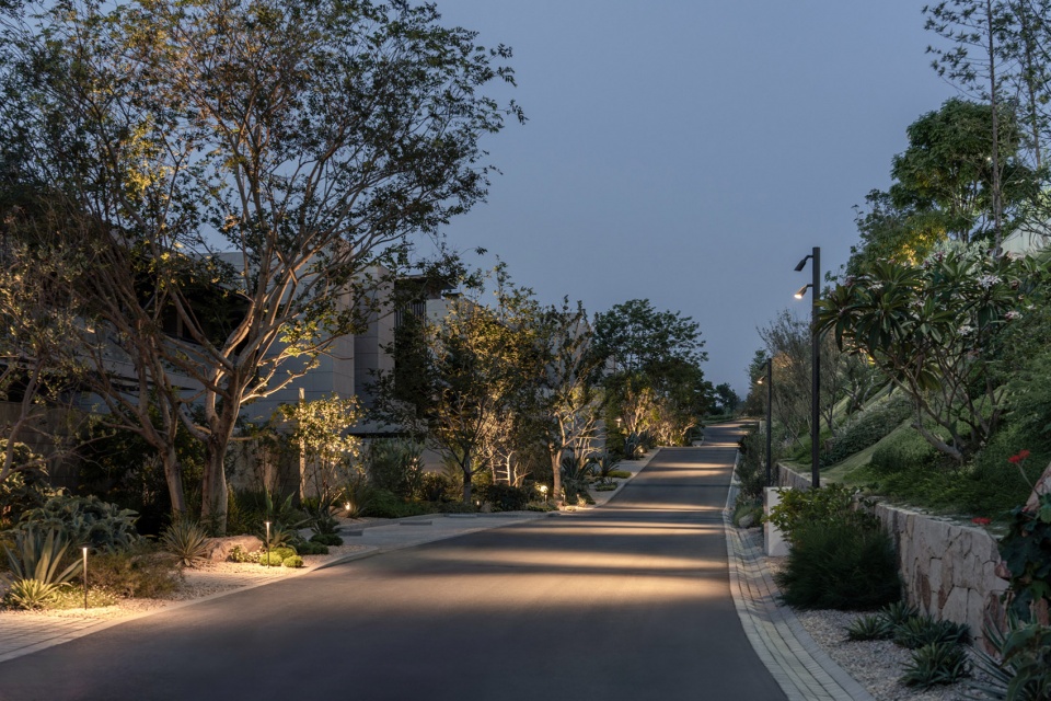 aranya phase iii resort mountain residence landscape by lineplus