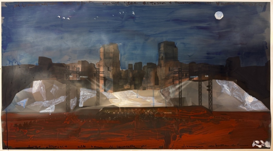 Stage Design Baths of Caracalla