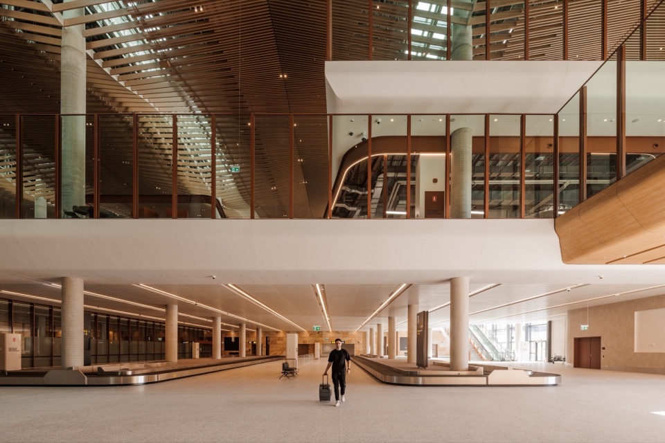 Western Sydney International WSl by Zaha Hadid Architects COX Architecture