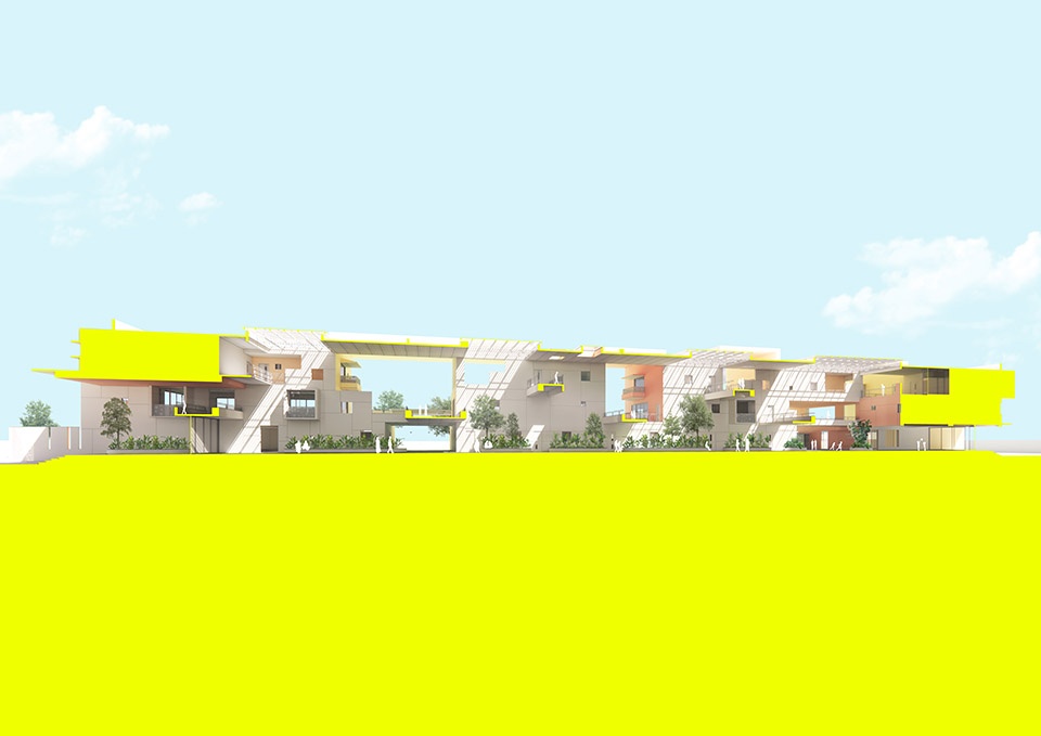 rainbow international school by spacefiction studio