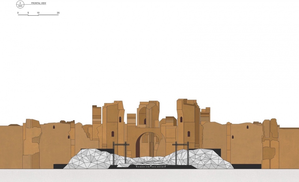 Stage Design Baths of Caracalla