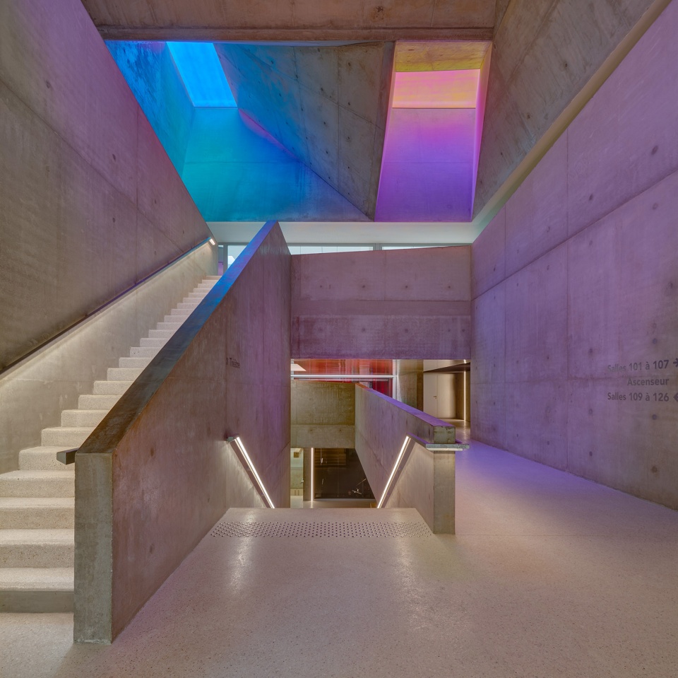 charles aznavour conservatoire of music drama and dance by dominique coulon associes