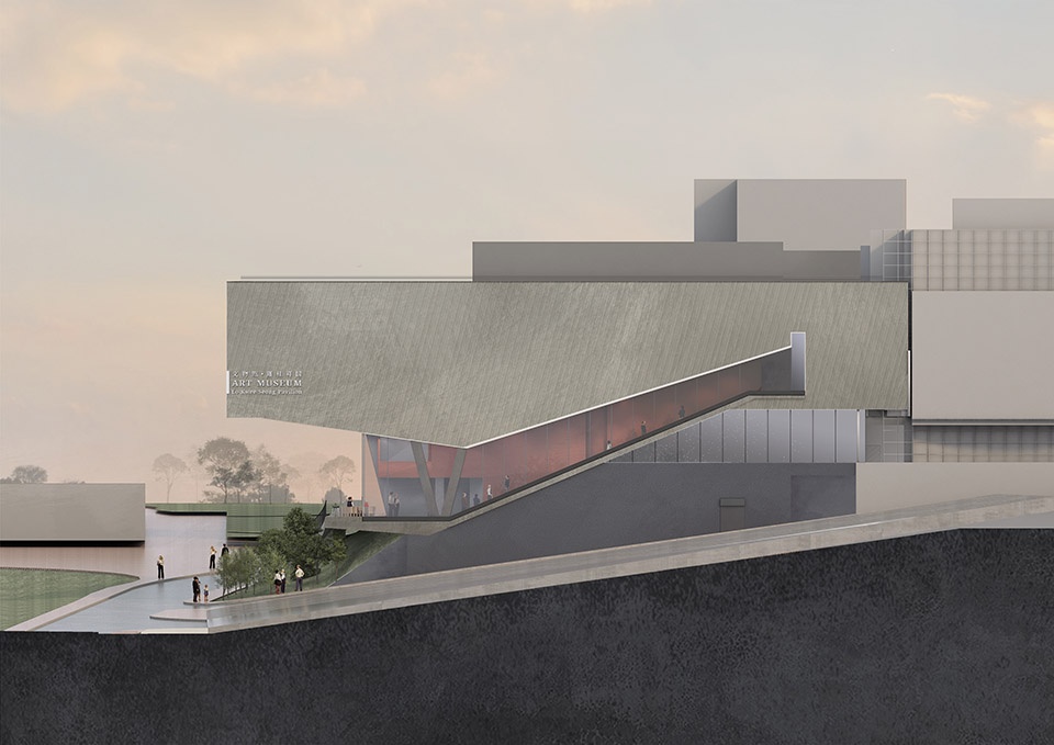 cuhk art museum new annex by rocco design architects associates