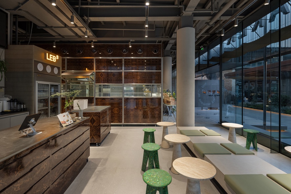 leb dessert shop by mos design studio