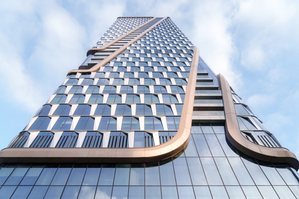 Sanqi Mutual Entertainment Global Headquarters Building by GWP Architects