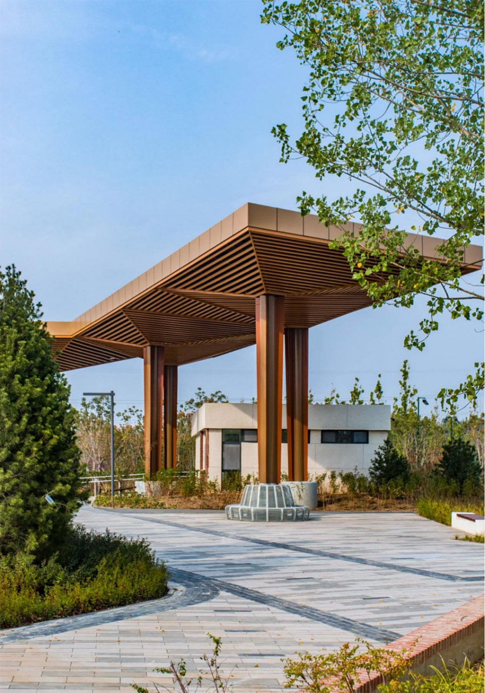 aobei forest park by beilin landscape folie architecture