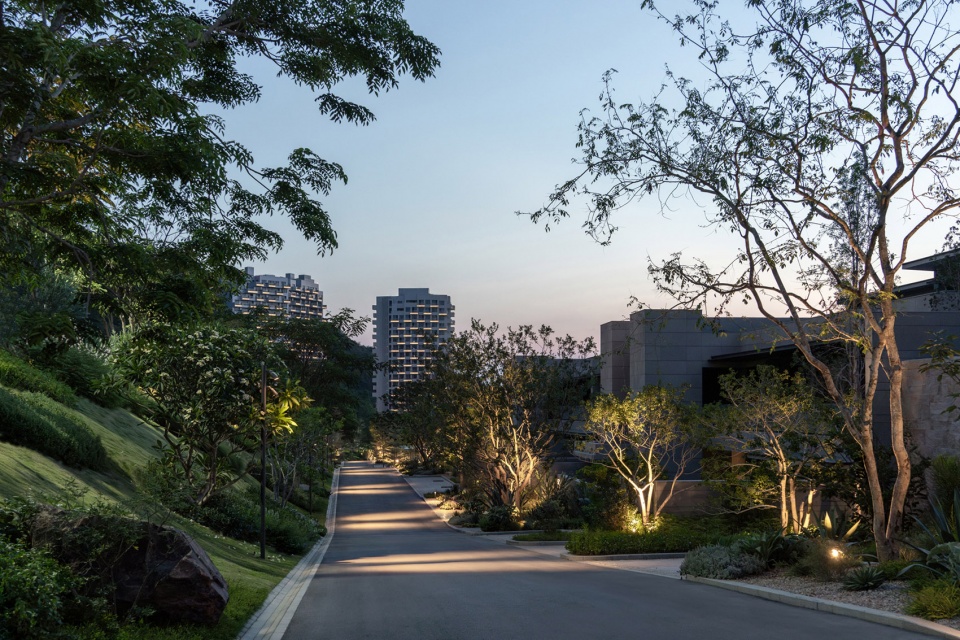 aranya phase iii resort mountain residence landscape by lineplus