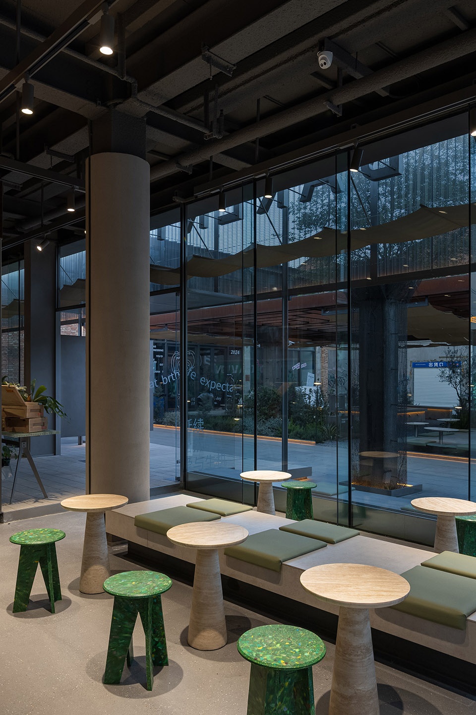 leb dessert shop by mos design studio